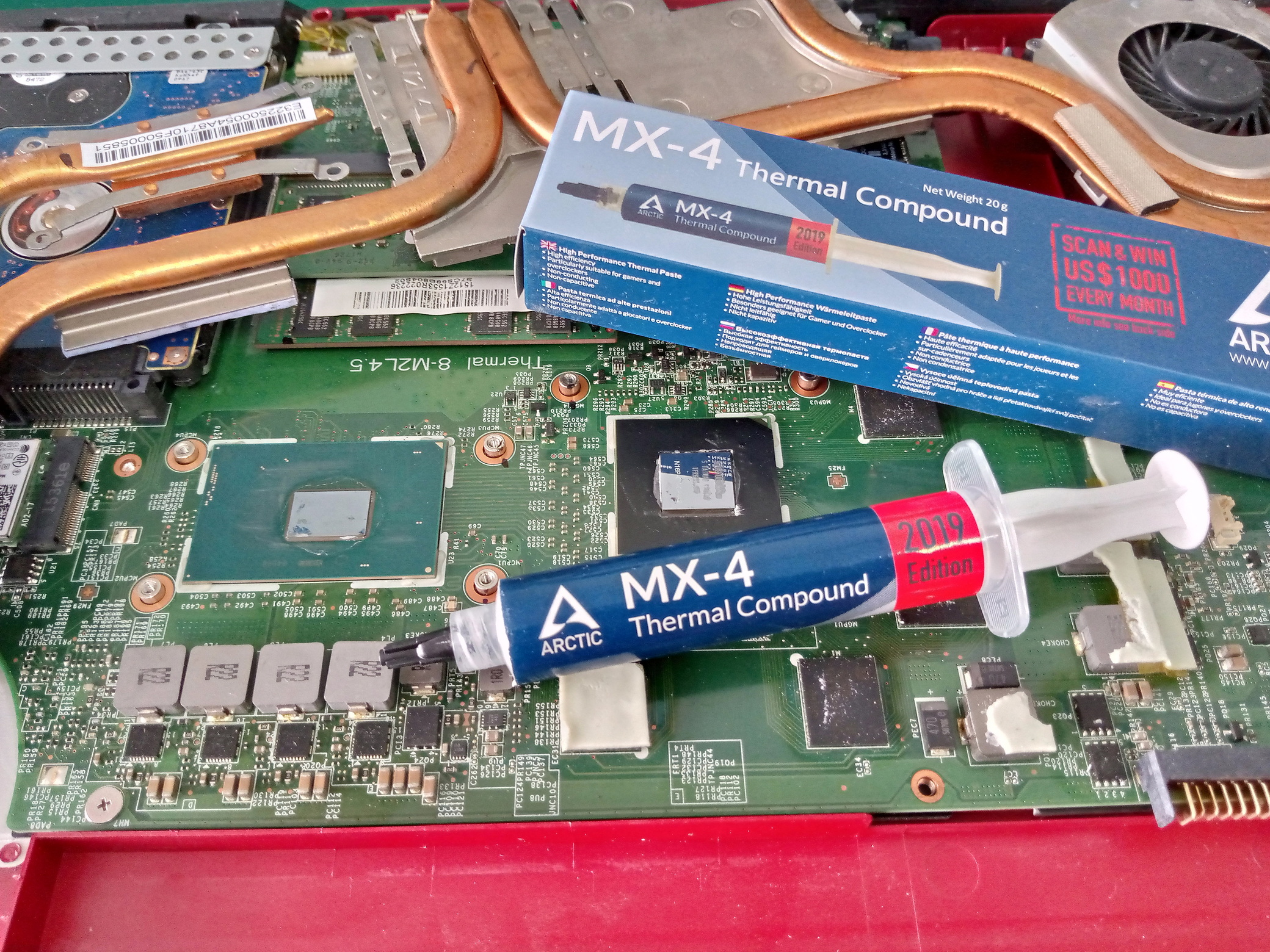 MSI MS-16J5 เครื่องมีความร้อนสูง