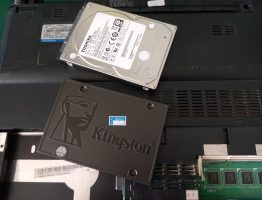 ASUS X45VD เปลี่ยน SSD