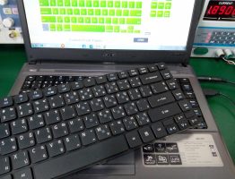 ACER 4810T เปลี่ยน Keyboard