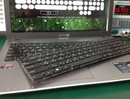 ASUS X550DP เปลี่ยน Keyboard