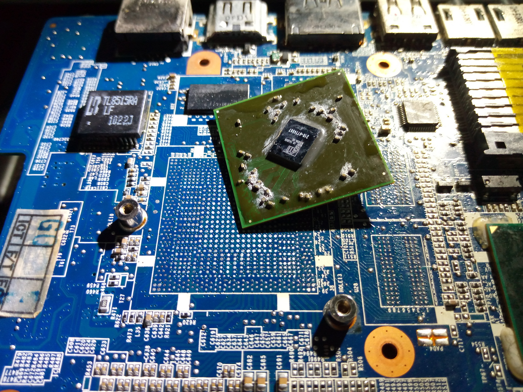 TOSHIBA L640 ไม่มีภาพ