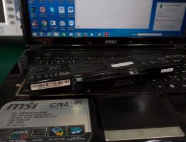 MSI CR430 เปลี่ยนแบต