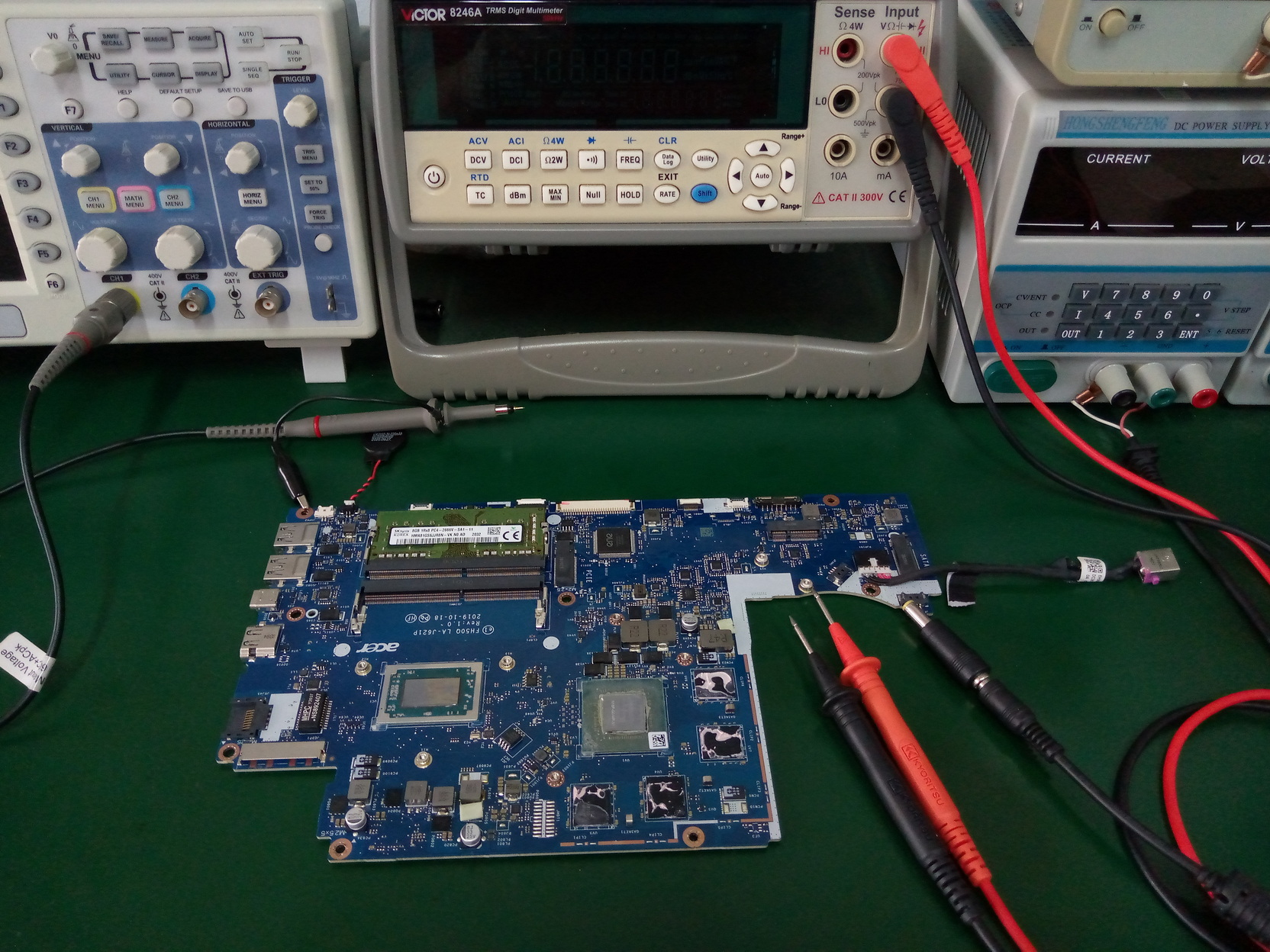 ACER AN515-43 เครื่องโดนน้ำเปิดไม่ติด