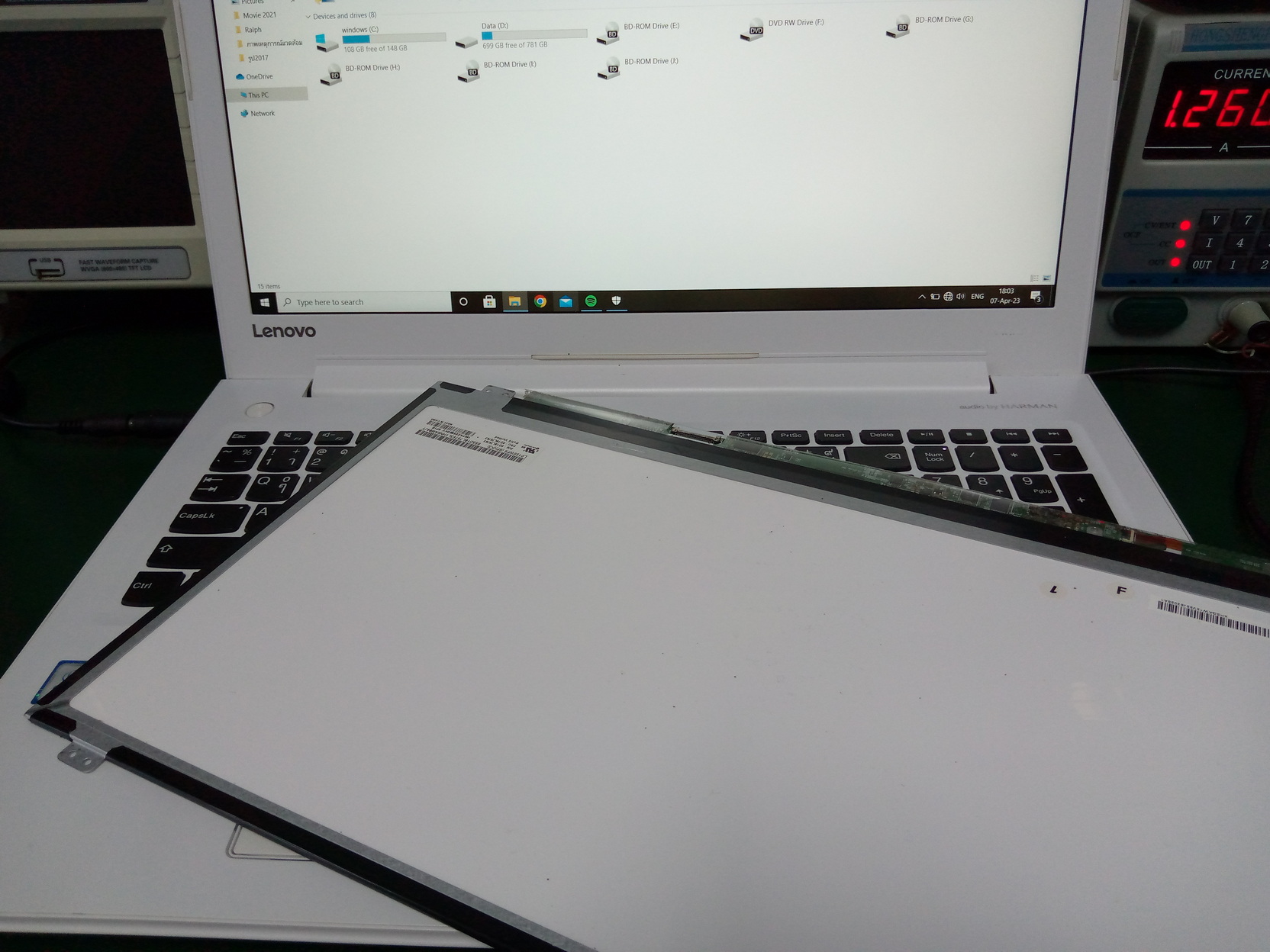 LENOVO 510-15IKB เปลี่ยนจอ