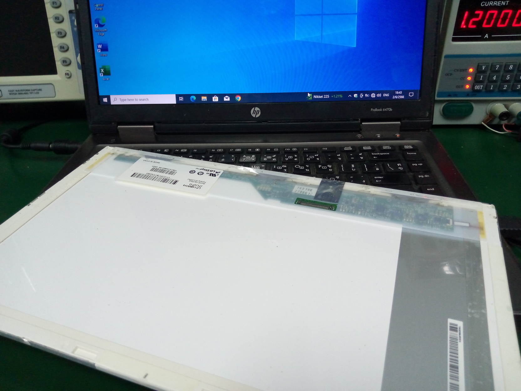 HP ProBook 6470b เปลี่ยนจอ